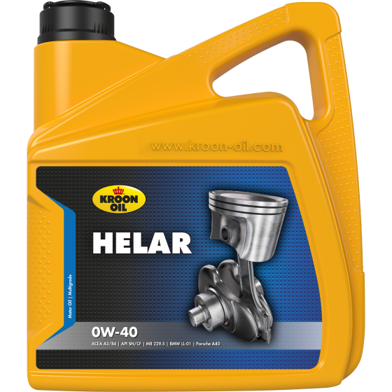Моторное масло KROON-OIL Helar 0W40, 4л